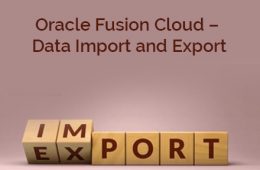 Oracle Fusion Cloud Course