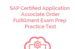 SAP Order Fullfillment Exam