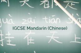 IGCSE Mandarin (Chinese)